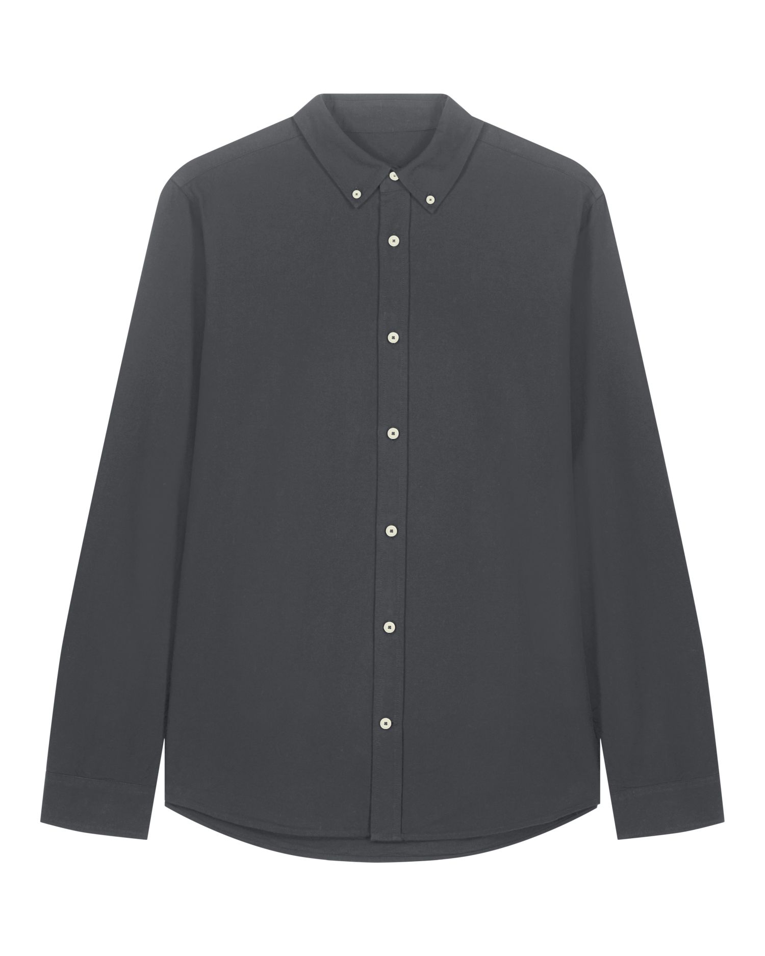 Stanley Oxford Hemd - WEISS - Anthrazit